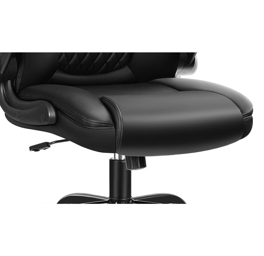 Amazon.com: Leather Office Chair, PU Home Computer Desk Chairs