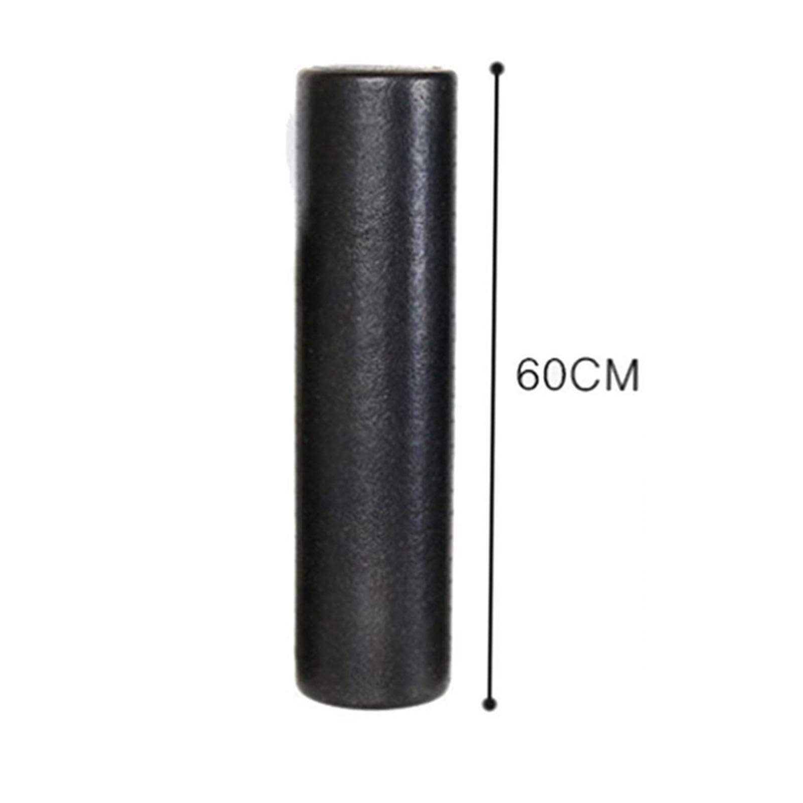 Rodillo Redondo de Espuma con Densidad Alta de Pilates Accesorio para Fitness para Estiramiento Corporal en PP Ligero, 15cmx60cm