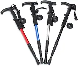 Bastão Caminhada Bengala Trilha Retrátil Aluminio