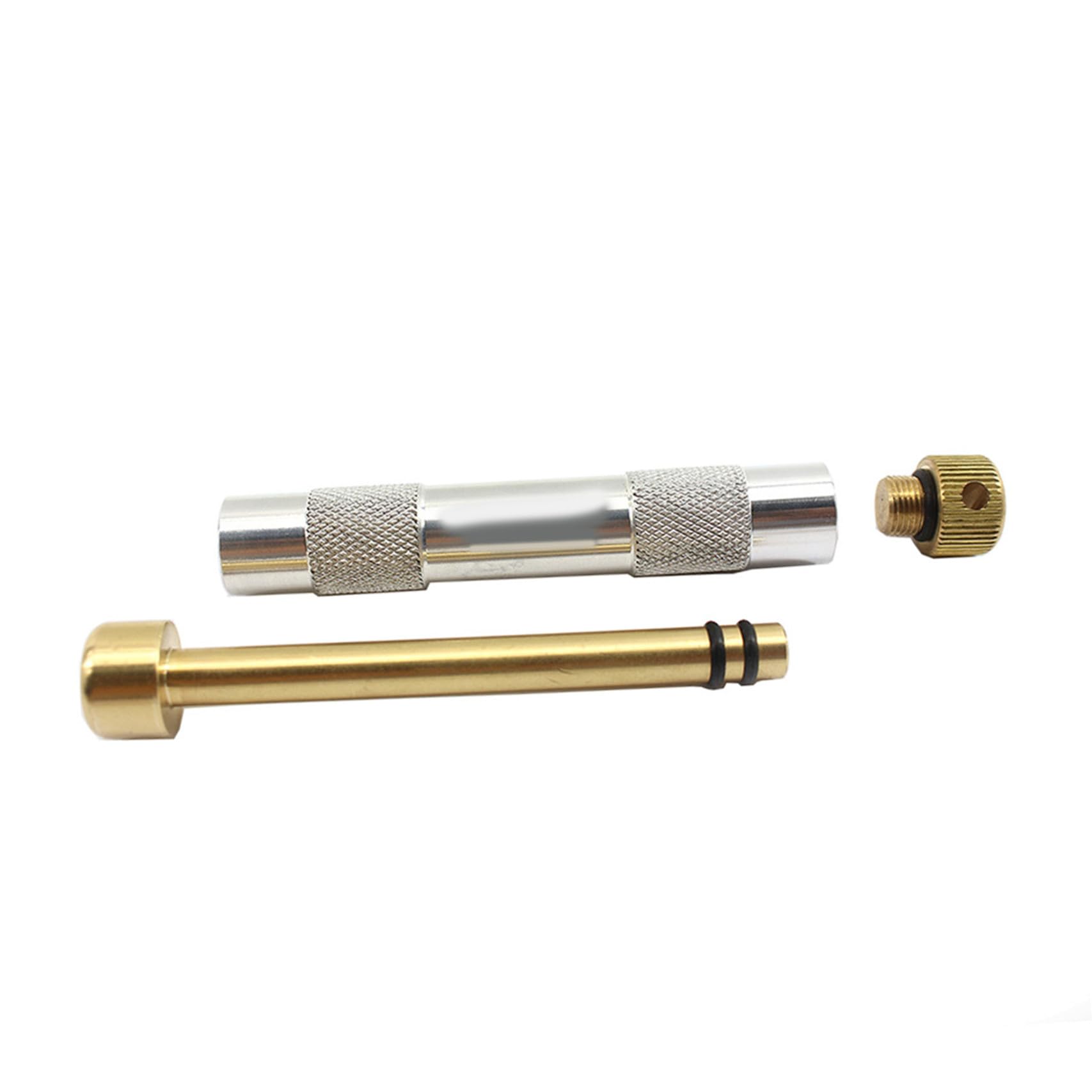 Allume-feu d'urgence à Compression d'air pour Randonnée et Camping | Piston Feu, pour Aventure et Barbecue, Alliage d'Aluminium et Laiton, Accessoires Camping