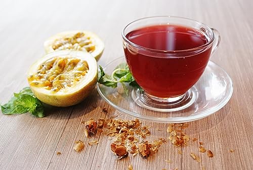 Image of 1883 Hibiscus Syrup with Pump - Premium Floral Flavoring Syrup for Hot & Cold Drinks, Tea, Lemonade, Cocktails & Mocktails - 1L (33.8 fl oz) Bottle