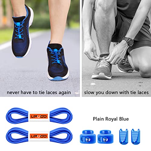 Image of UpUGo Elastic Shoe Laces, No Tie Shoe Laces Tieless for Kids, Adults, Elderly, One Size Fit All