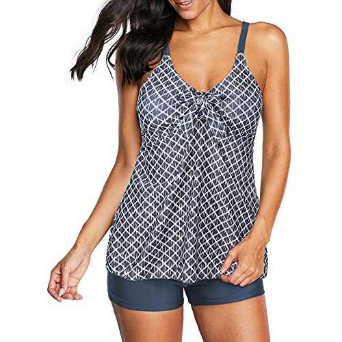 Zando plus size tankini swimsuits for women tummy control bathing…