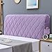 TFBH Coperchio della Testata Letto in Velluto Addensato Matrimoniale Fodera per Testiera Letto Trapuntato Copertura per Testiera Letto Protezione Antipolvere per Schienale Decorazione,Purple-200cm