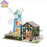 ◆ La casa es como una versión en miniatura de una casa real. Reduzca la casa ideal real de acuerdo con la proporción de muebles reales. El material de la casa es como una casa real. Por ejemplo, los gabinetes están hechos de madera, cortinas y libros de papel.