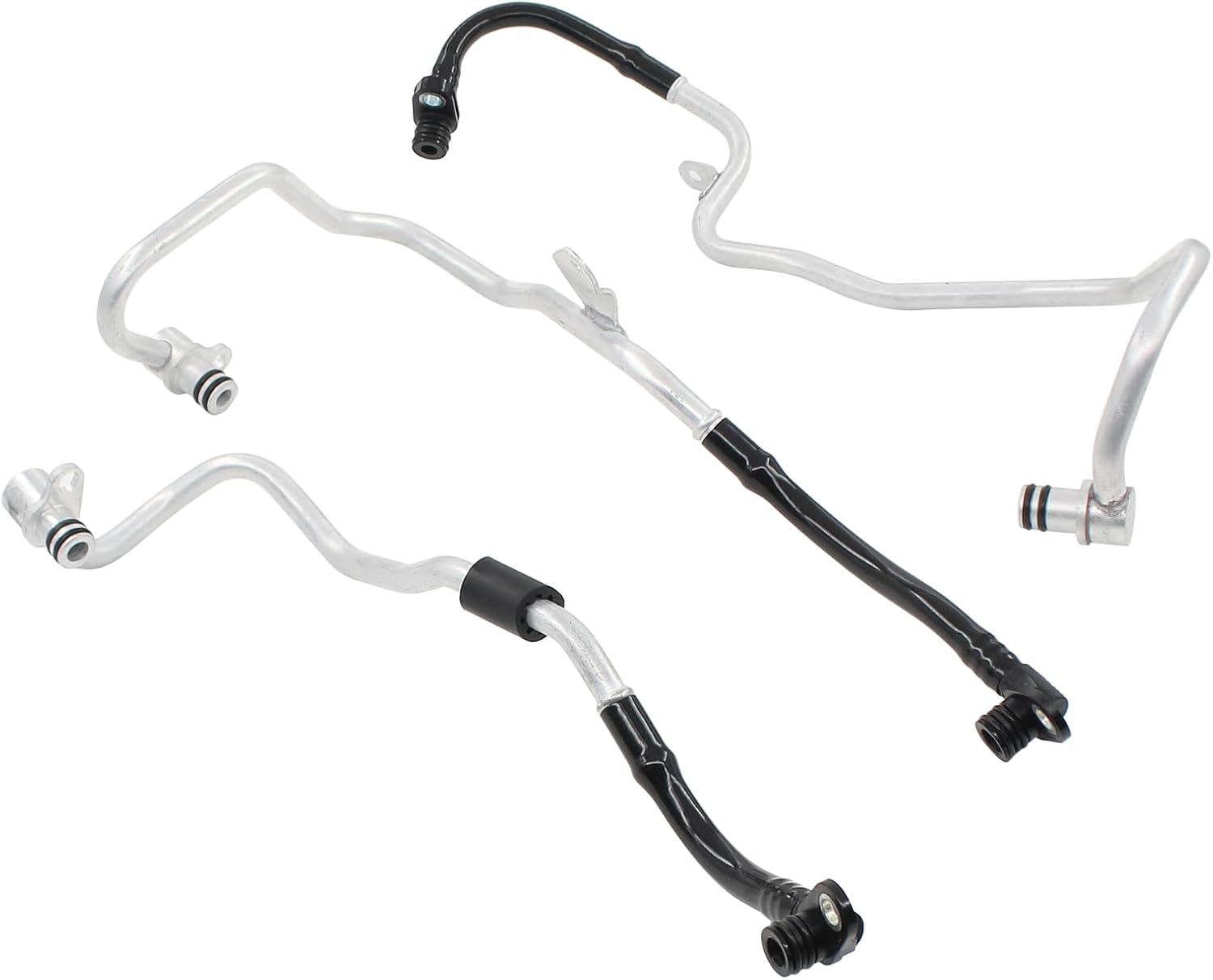 3Pcs Engine Turbocharger Coolant Line for Mercedes-Benz CLS550 2011-2018, E550 2011-2017, CL550 2011-2012, CL63 ML63 AMG 2011-2012