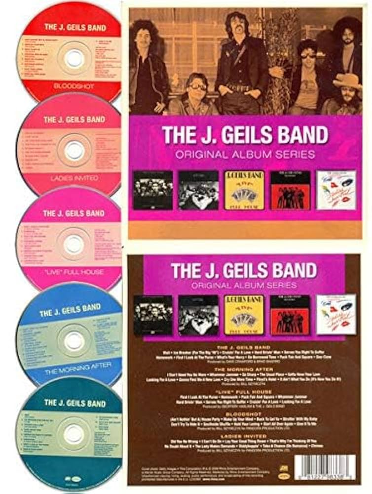 Amazon.co.jp: J. GEILS BAND Original Album Series: ミュージック