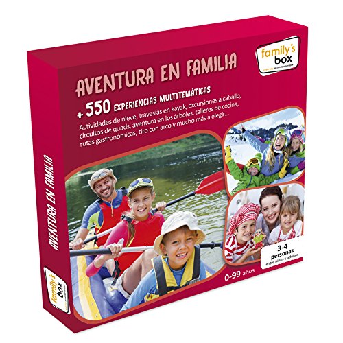 Cofre DE EXPERIENCIAS Aventura EN Familia - Más de 600 experiencias multitemáticas en Toda España
