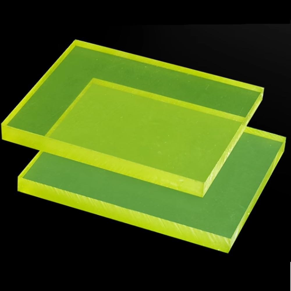 Polyurethanplatte 500×500 Mm – ölbeständig, Shore 75-80A, 2 Mm Dick, Für Maschinen & Dämpfung
