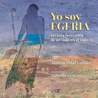 Diseño de la portada del título Yo soy Egeria