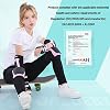 Forzueby Adult/Kids Knee Pads Elbow Pads Wrist Guards 6 in 1 Protective Gear Set for Inline Roller Skating Skateboarding Scooter BMX etc.