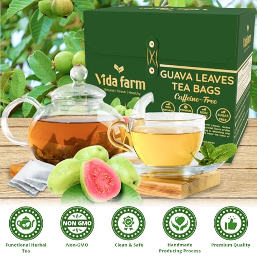 Image of VIDA FARM 125 Premium Guava Leaf Tea Bags