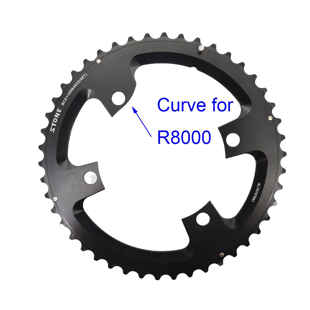 Platos para Bicicletas 110bcd Plato Doble Bicicleta de Carretera Redondo 52 36T 53 39T 54 40T 50 34 48 33T
