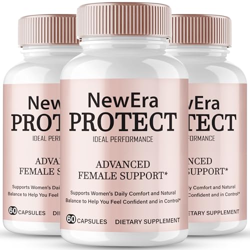 New Era Protect Capsules Bladder for Women, New Era Protect Supplement Pills Advanced Formula Women's Balance Support, Overall Health & Wellness - Maximum Strength Vitamins for Women Reviews (3 Pack)