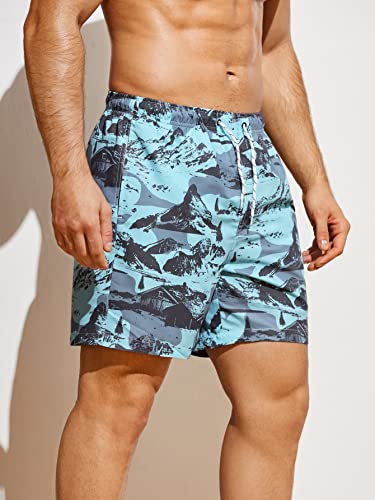 Image of TOPLOT Regular Fit Printed Boxer Shorts for Men