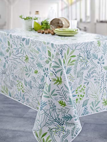 CALITEX Nappe Toile ciree Laurier, Vert ...