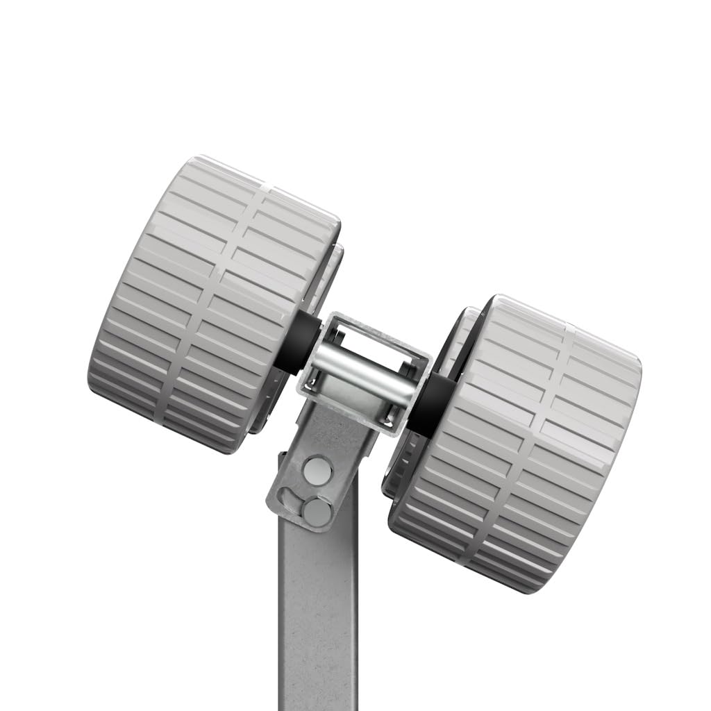 SUPROD Sliprollen Sliphilfe Bootstrailer Eva-Reifen Ø 120 mm 4er Set