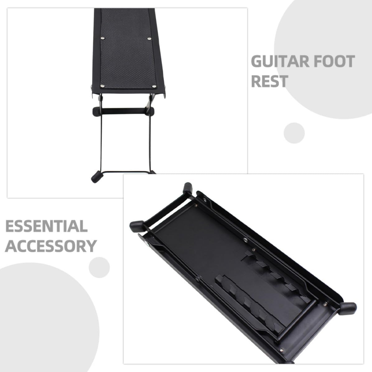 Guitar Stool Ergonomic Foldable Support for Foot Guitarists
