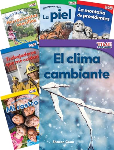 TIME For Kids Informational Text Grade K Readers Set 3 10-Book Spanish Set (TIME FOR KIDS(r) Nonfiction Readers) (Spanish Edition)