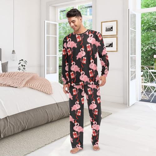 Ollabaky Pajama Set for Men and Women Animal Matching PJs 2 Piece Family Pajama Sleepwear Set4