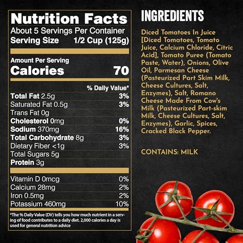 Image of Bertolli Pasta Sauce with Parmesan and Romano Cheeses and Black Pepper, Spaghetti Tomato Sauce, 24 oz