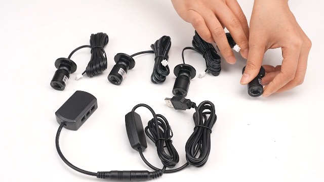 4 Stück Dibare ini-Strahler, USB-betriebenes Kunstlicht 4 Stück Dibare ini-Strahler, USB-betriebenes Kunstlicht