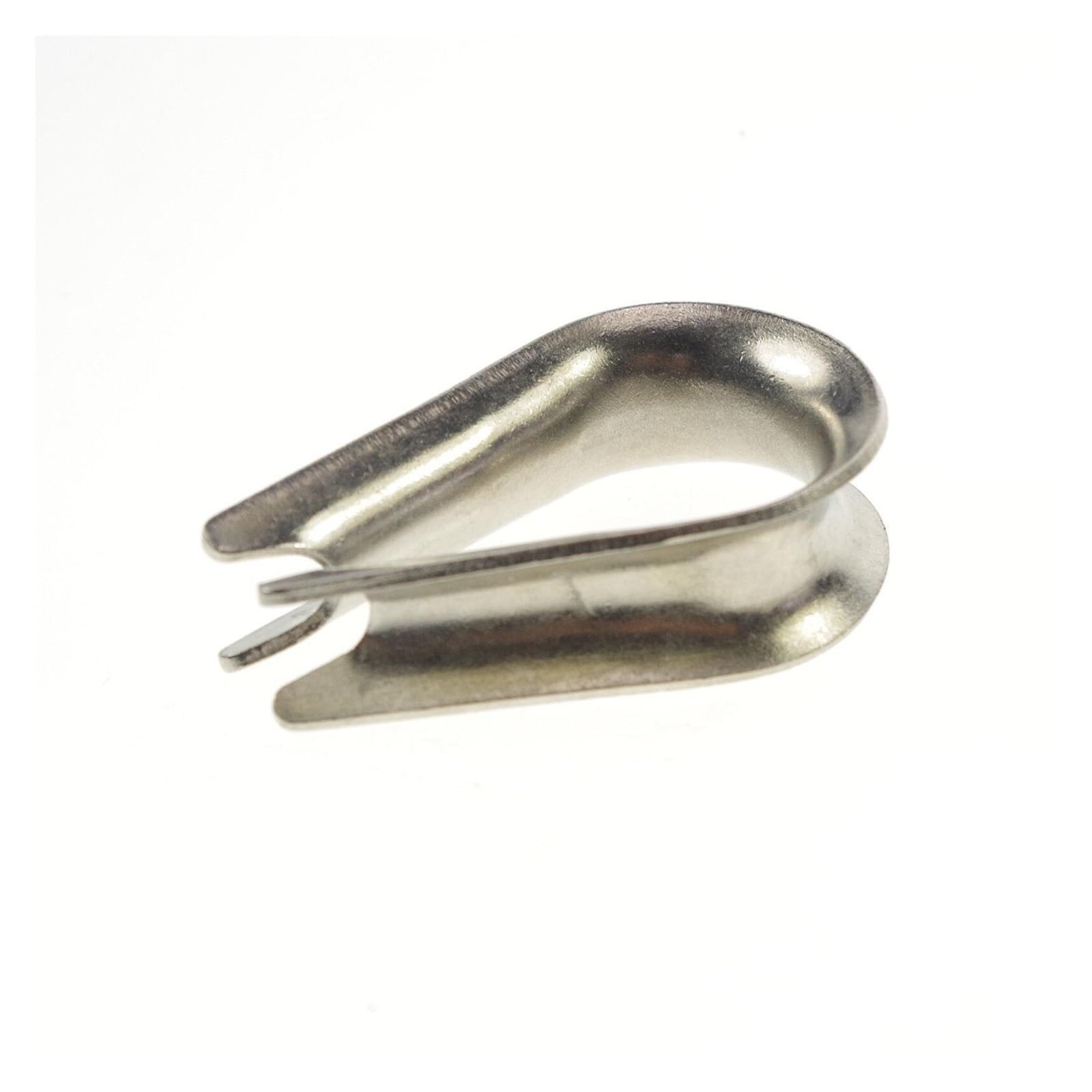 Cosses pour câbles métalliques, 20 pièces M2 M3 M4 M5 M6 M8 M10 M12 304 cosses anneau de serrage câble dé à coudre galvanisé for fils en acier inoxydable corde(M10)