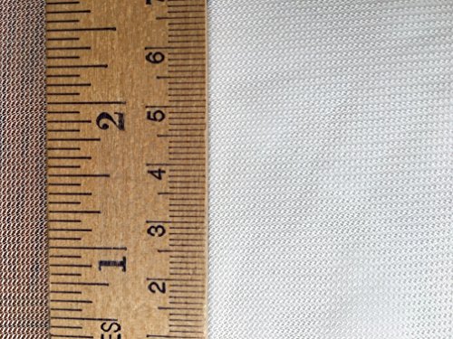 Mosquito No-See-um Midge Netting By Skeeta 54' Wide X 5 Yards - White, 20 Denier Insect mesh.