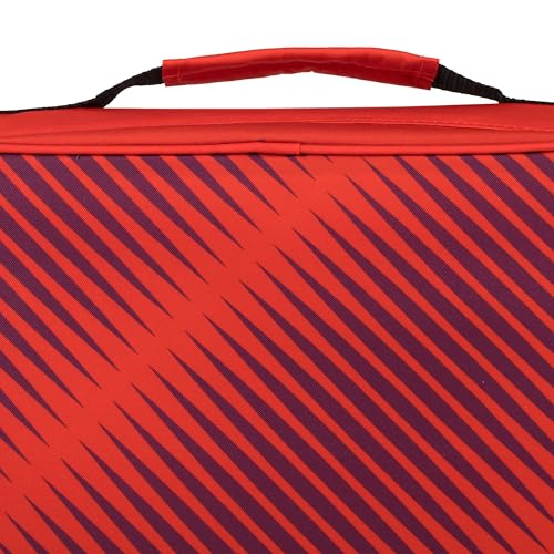 Image of Five Star 2 inch Durable Zipper Binder, Includes 6 Pocket Expanding File, Red (72538)