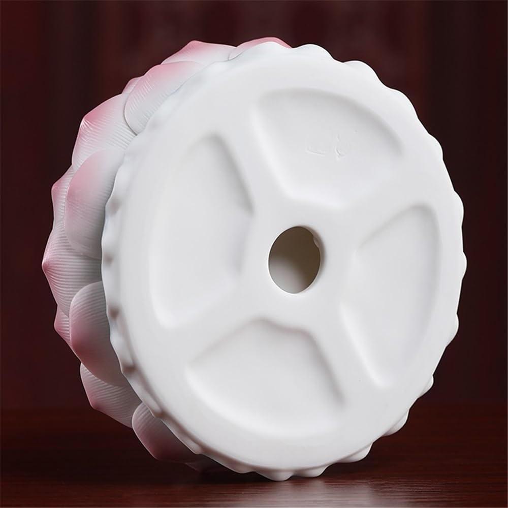 Łapacz popiołów kadzideł Strona główna Ceramiczny kadzielnica Lotus Kadzielnica do przedpokoju Salon Uchwyt na kadzidełka Dekoracyjna ozdoba(XL)
