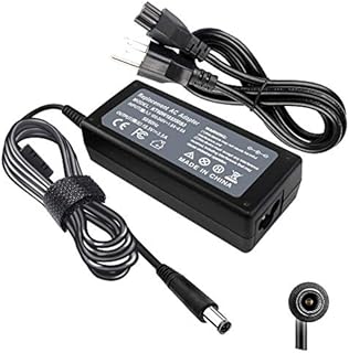 18.5V 3.5A 65W AC Adapter Charger Compatible with HP Pavilion G4 G6 G7 G32 G42 G56 G60 G61 G62 G71 G72 DV3 DV4 DV5 DV6 DV7 DM4 M6 M7 Series Compaq Presario CQ56 CQ57 CQ58 CQ62 CQ61 CQ60 Power Supply
