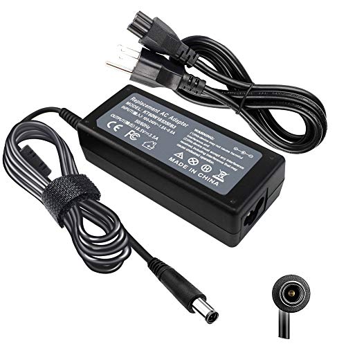 18.5V 3.5A 65W AC Adapter Charger Compatible with HP Pavilion G4 G6 G7 G32 G42 G56 G60 G61 G62 G71 G72 DV3 DV4 DV5 DV6 DV7 DM4 M6 M7 Series Compaq Presario CQ56 CQ57 CQ58 CQ62 CQ61 CQ60 Power Supply