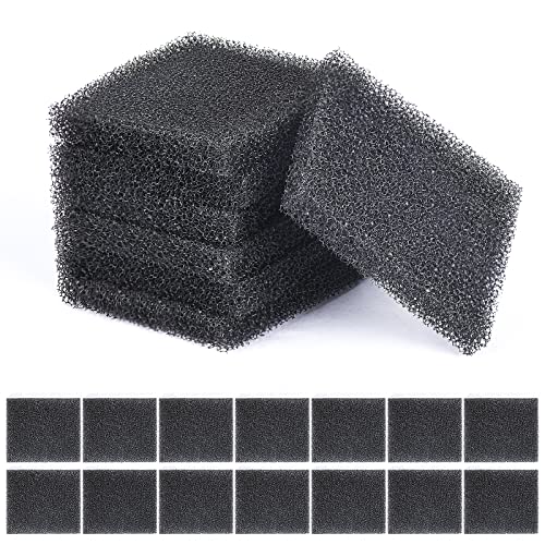 Carvoriy 21 Pack Pump Filter Sponge Filter Sponge Replacement Accessories Reduces Dirt in Pump Compatible with AeroGarden Harvest Bounty Farm Extra Ultra All Models