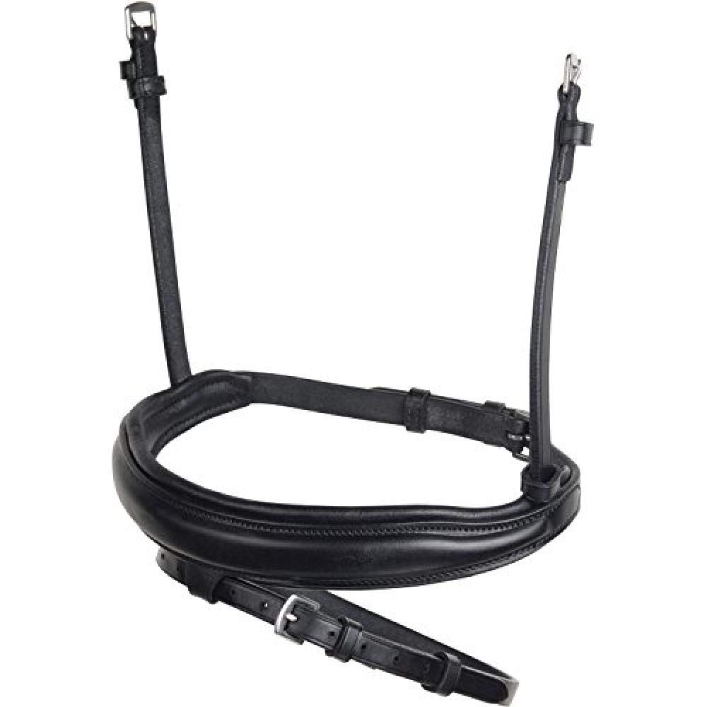 Collegiate Mono Crown Flash Noseband Black Warmblood