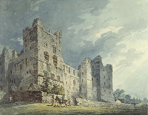 Tableau toile Château de Bolton Yorkshire Girtin 60x90