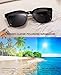 FEISEDY Square Polarized Sunglasses Women Men Retro Trendy Shades UV400 Lenses B2624