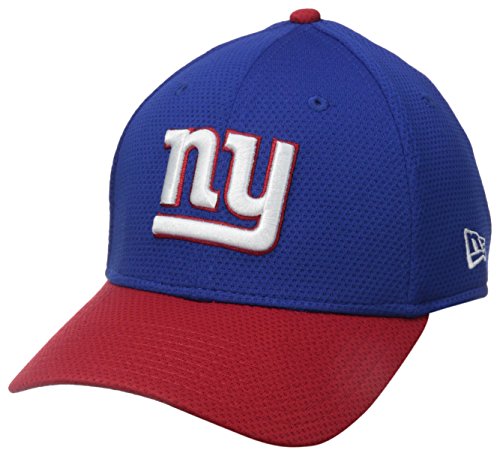 NFL New York Giants 2015 Team Color Training Camp 39Thirty Stretch Fit Cap, Medium/Large, Blue