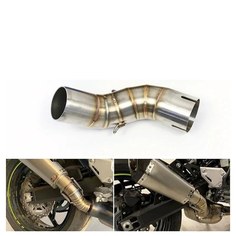 Tuyau Intermédiaire D'Échappement Pour Kawasaki Z900 2017-2024 - Acier Inoxydable 51mm - Améliore Flux Et Réduit Le Bruit - 11