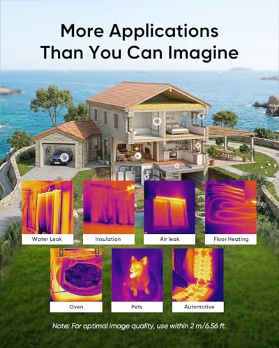 Image of HIKMICRO D02 Thermal Imaging Camera with Visual Camera 240x240 SuperIR | SuperScene scene detection, 96x96 IR resolution, 3200mAh, photo and video recording, -20C to 450C