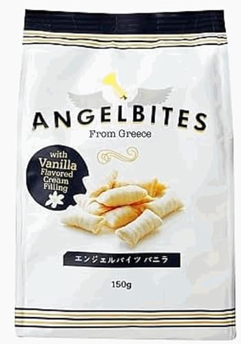 【ギリシャの味】 エンジェルバイツ バニラ 150g X 1個