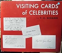 Visiting Cards of Celebrities B000RRT890 Book Cover