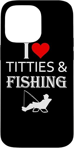 Miniatura 52 de iPhone 7 Plus/8 Plus I Love Titties and Fishing Funny Fisherman Estuche de regalo
