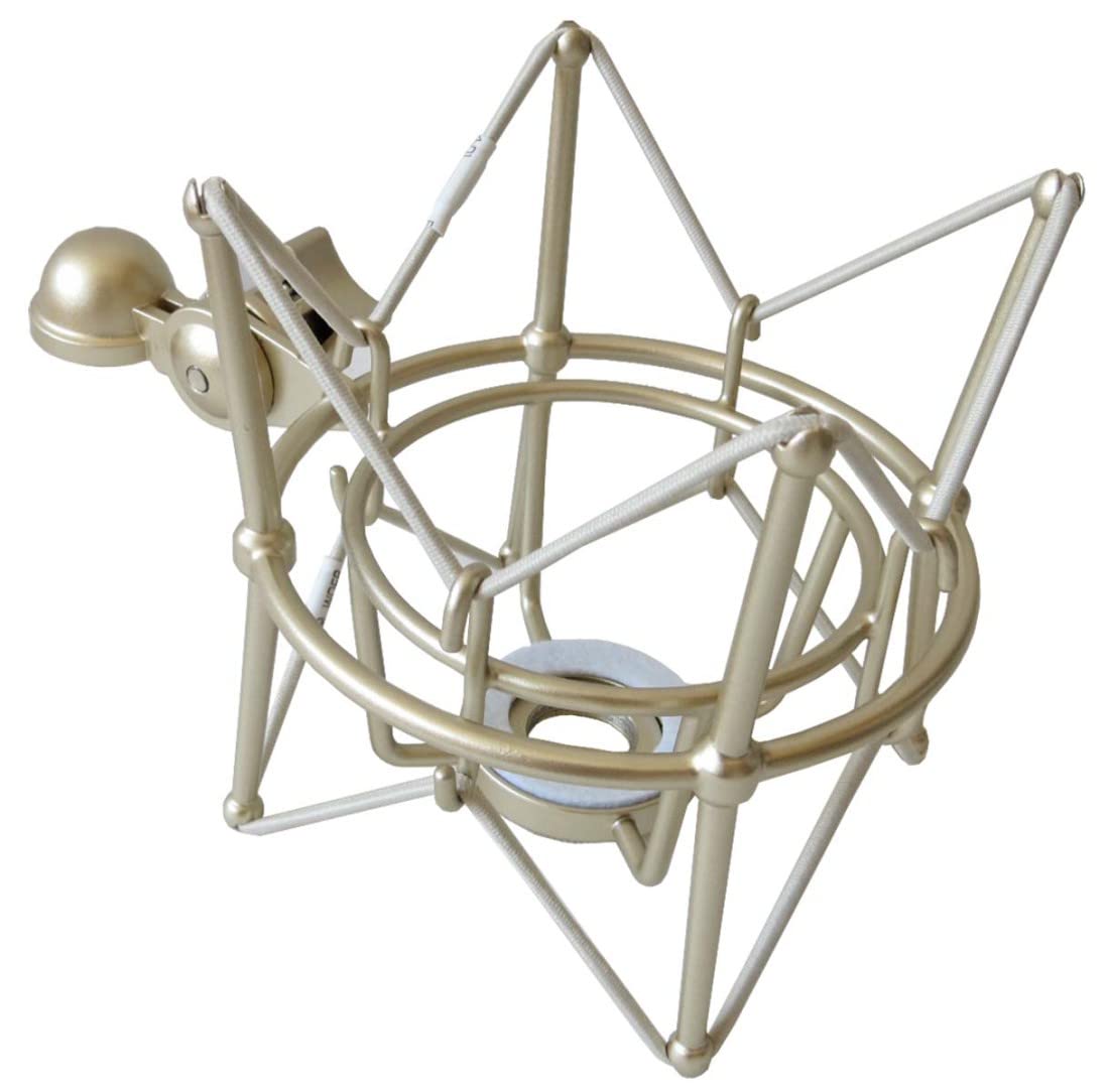 keepdrum MS138 Gelenkarm Tischstativ + MS088SV Mikrofon-Spinne Shockmount für Rode Mikrofone