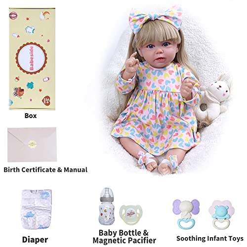 Babeside Lifelike Reborn Baby Dolls - 18'' Realistic Baby Dolls Soft Body Real Life Baby Dolls Girl With Gift Box For Kids Age #TOP6