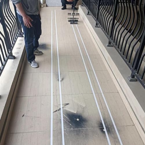 Basketball Court Marking Kit - Adjustable Spacing & Easy Application Tape Roller for Professional Lines,