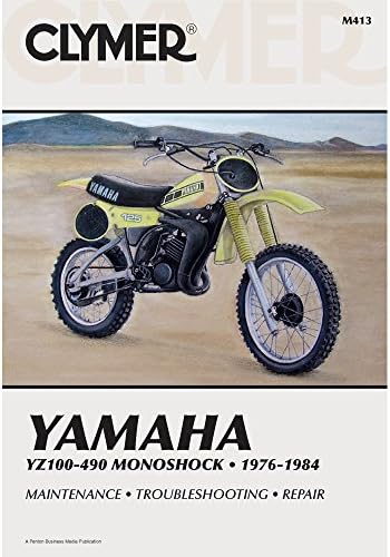 Clymer Yamaha YZ100-490 Monoshock, 1976-1984: Service, Repair, Maintenance