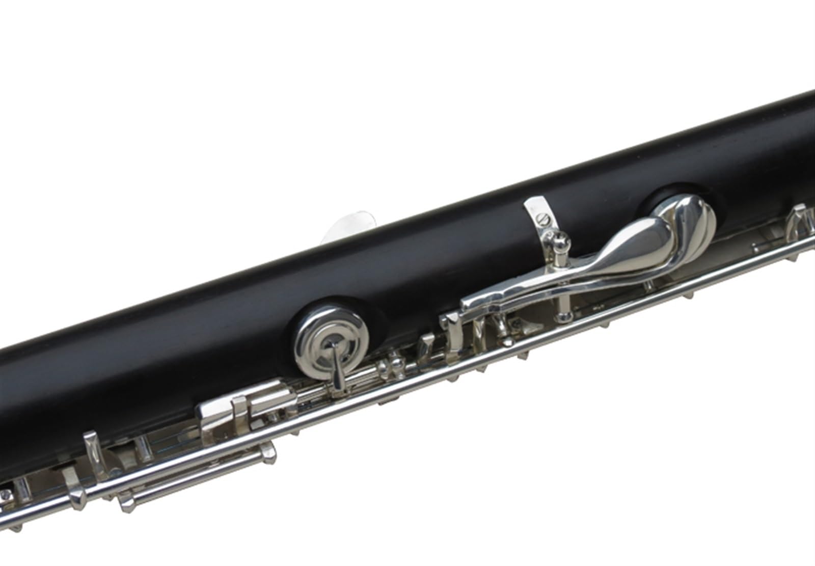 Flauto in ebano Strumento professionale Grado di prova Prestazioni 17 fori Foro aperto B Coda C Accordatura Corpo in legno placcato argento YFL-600S
