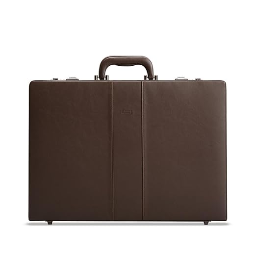 Solo New York Attache - Carrying Case with Combination Lock, Business Brief, Large Main Compartment - Grand Central