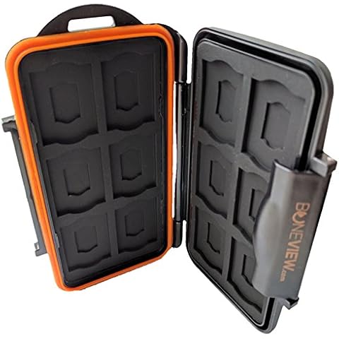 BoneView Weather-Resistant Storage Case for Trail Camera SD Memory Cards Cover
