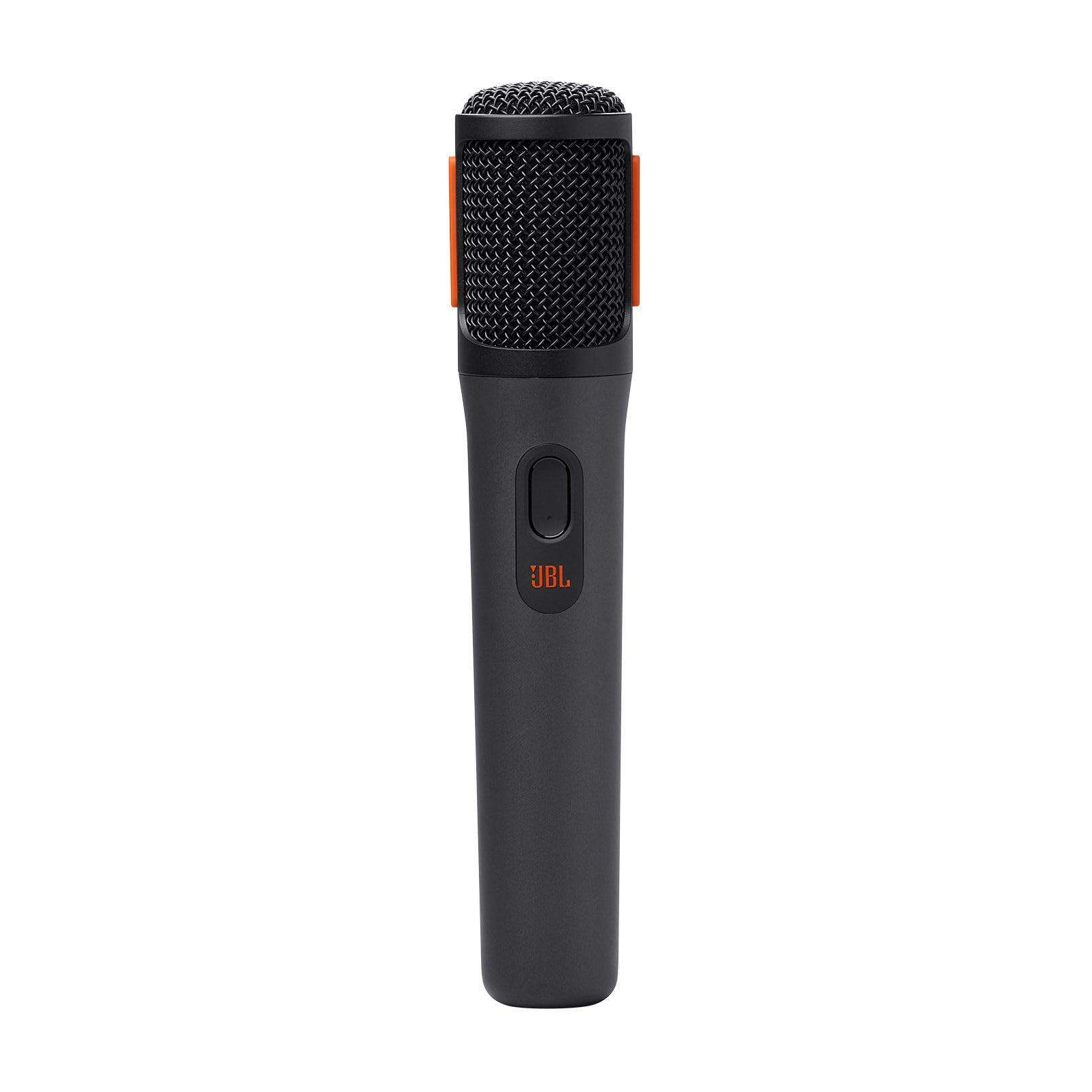 JBL Wireless Microphone, Set con 2 Microfoni Wireless e Ricevitore Wireless UHF a 2 Canali Ricaricabile Pattern Polare Cardioide, Compatibili con Diffusori JBL PartyBox , incluse Batterie AA, Nero